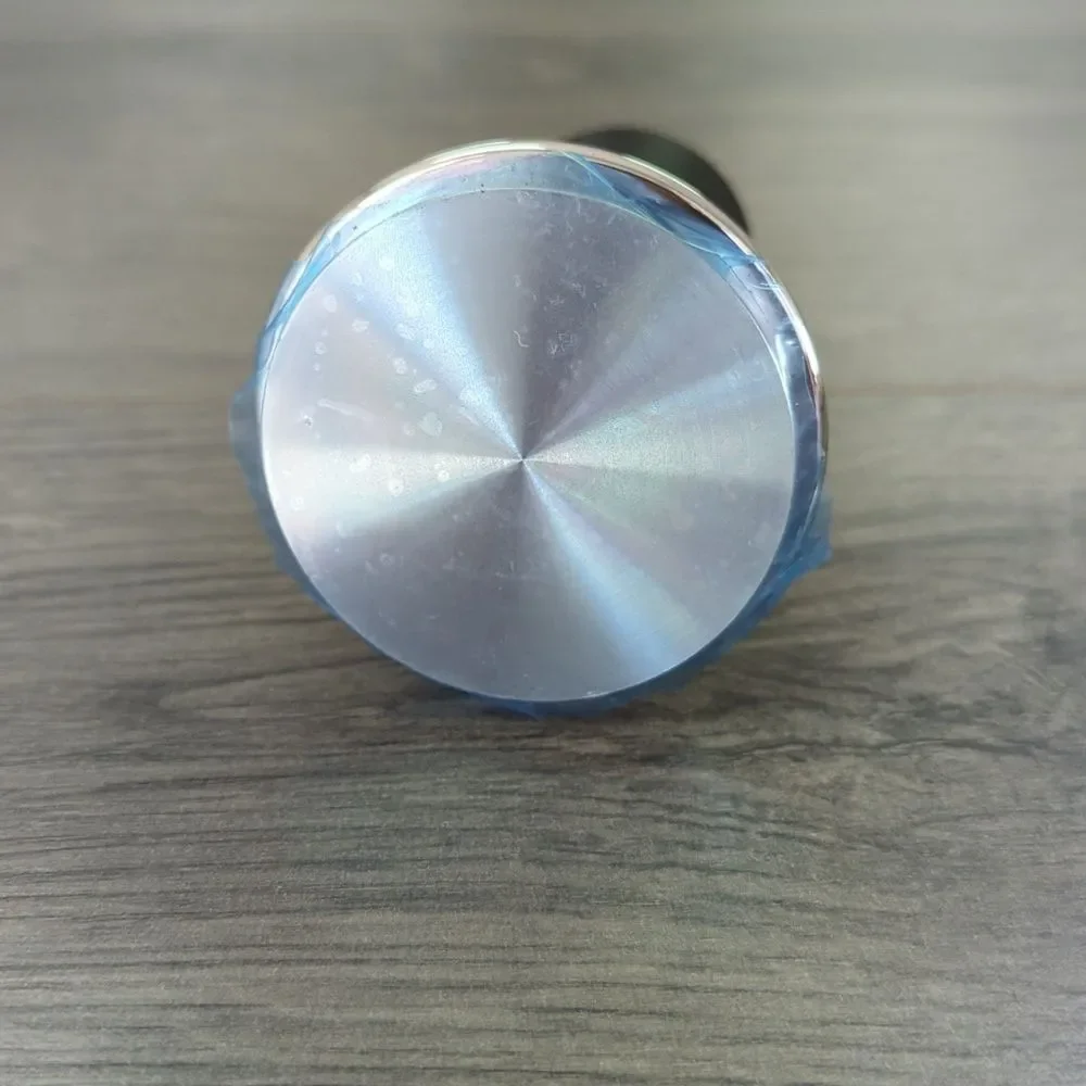 Black and Silver Coffee Tamper
